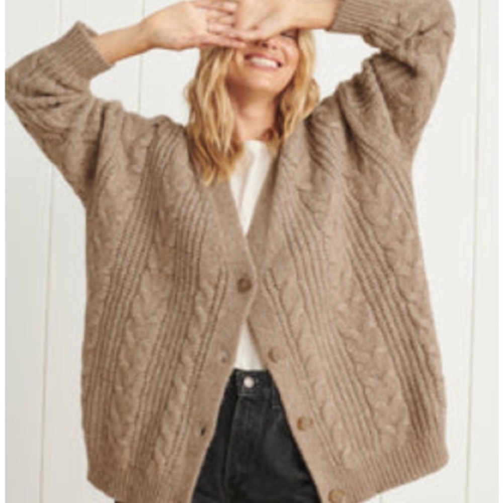 Jenni Kayne Cable Cocoon Cardigan